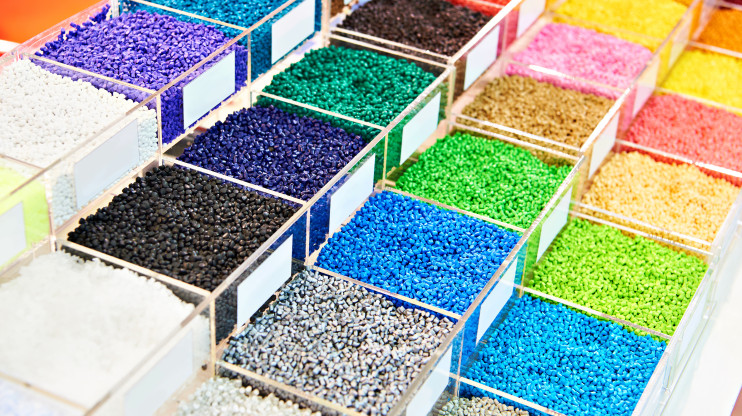 bins multicolor polymers