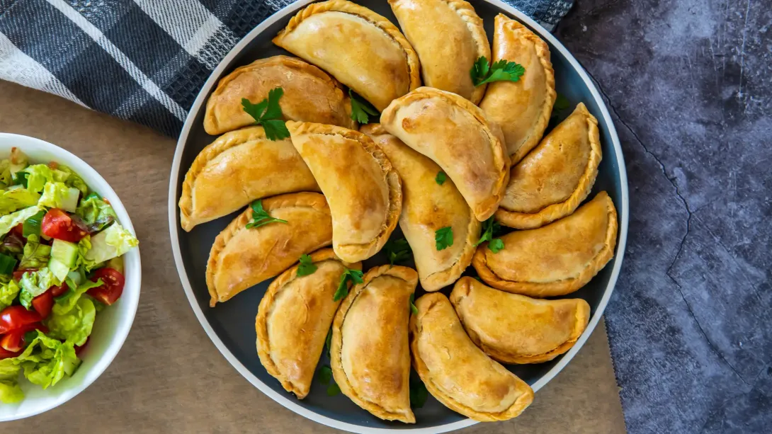 empanadas on a plate